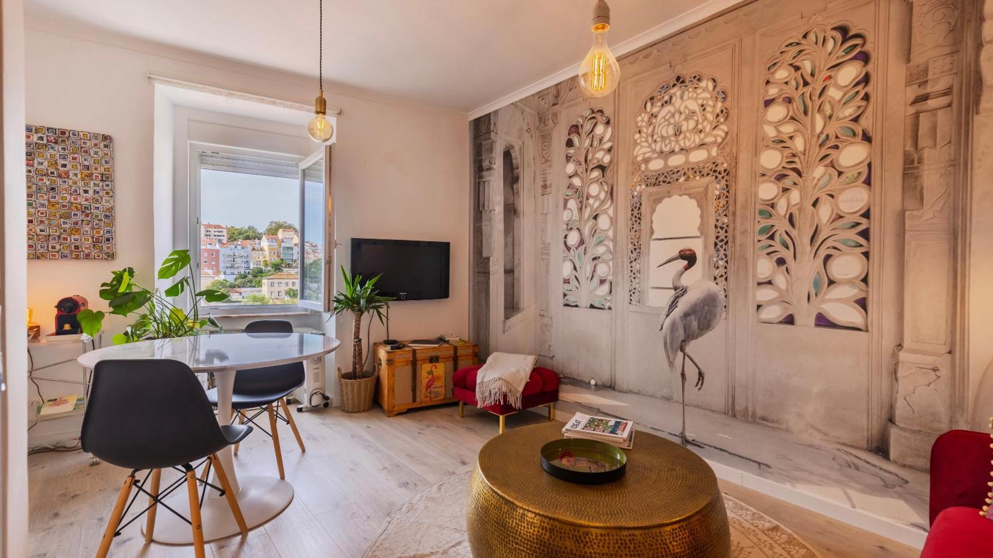 Sunny Design Apt In Praca Das Flores By Lovelystay Lisbon Exterior photo